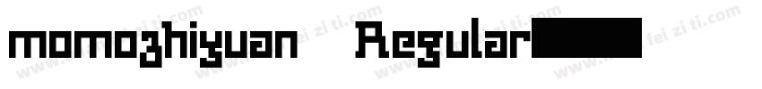 momozhiyuan Regular◆字体转换
